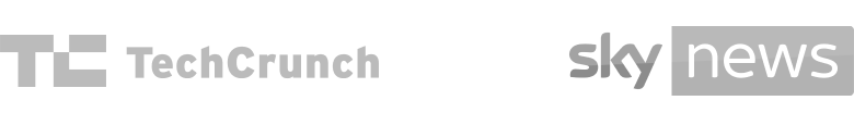 TechCrunch, Sky News logos